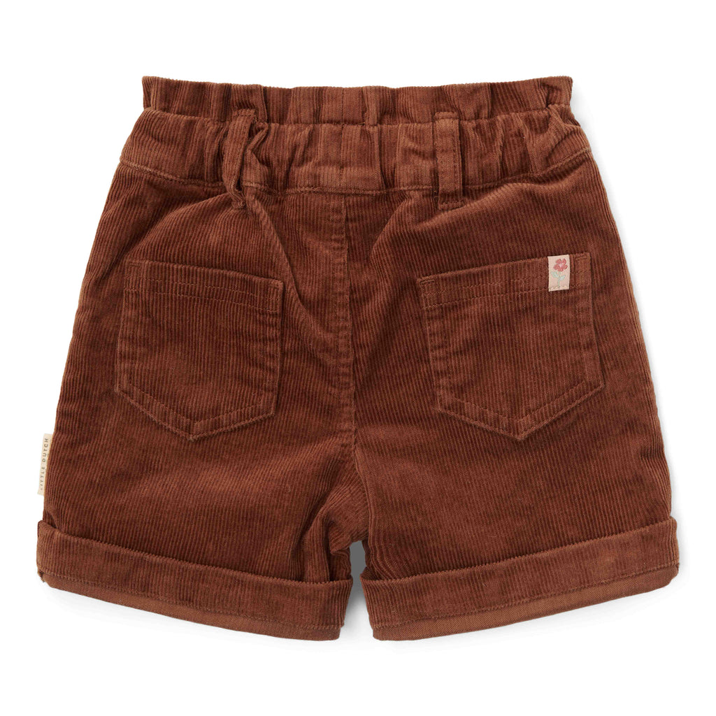* Little Dutch Kleuter Winter Korte Broek Walnut Brown | Bruin