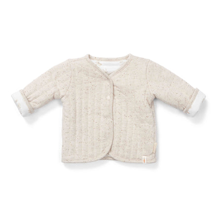 * Little Dutch Teddy Vestje Reversible | Sand / Bunny