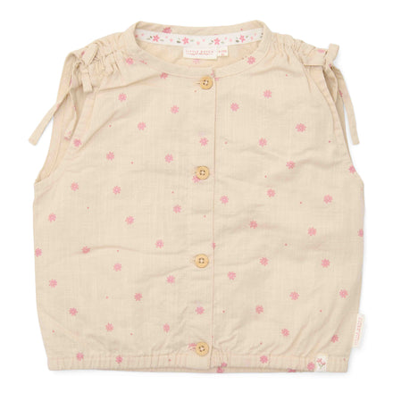 * Little Dutch Blouse Mouwloos Sand