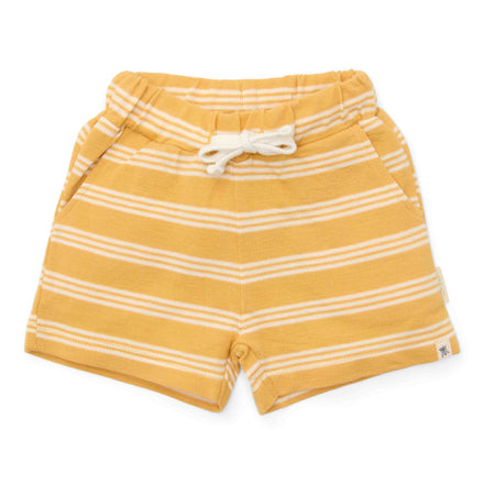 * Little Dutch Korte Broek Yellow Stripe