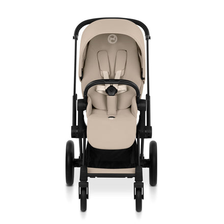 CYBEX Priam incl. Foldable Carry Cot | Cozy Beige (Matt Black Frame)
