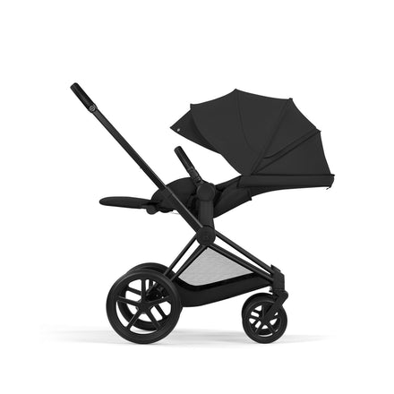 CYBEX Priam incl. Foldable Carry Cot | Sepia Black (Matt Black Frame)