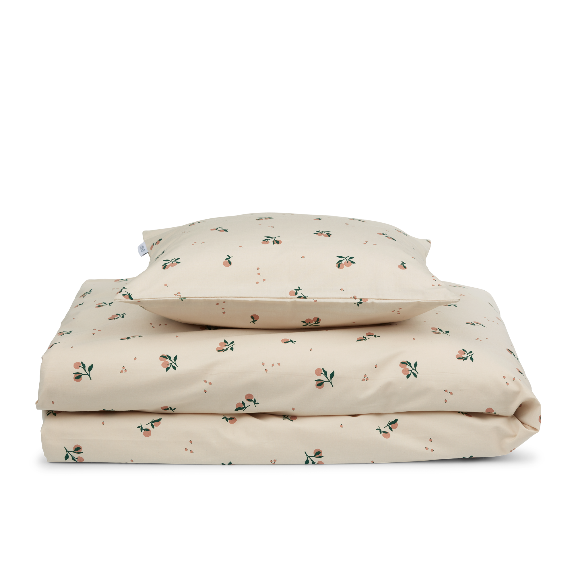 Liewood Carl Adult Printed Bedset | Peach / Sea Shell
