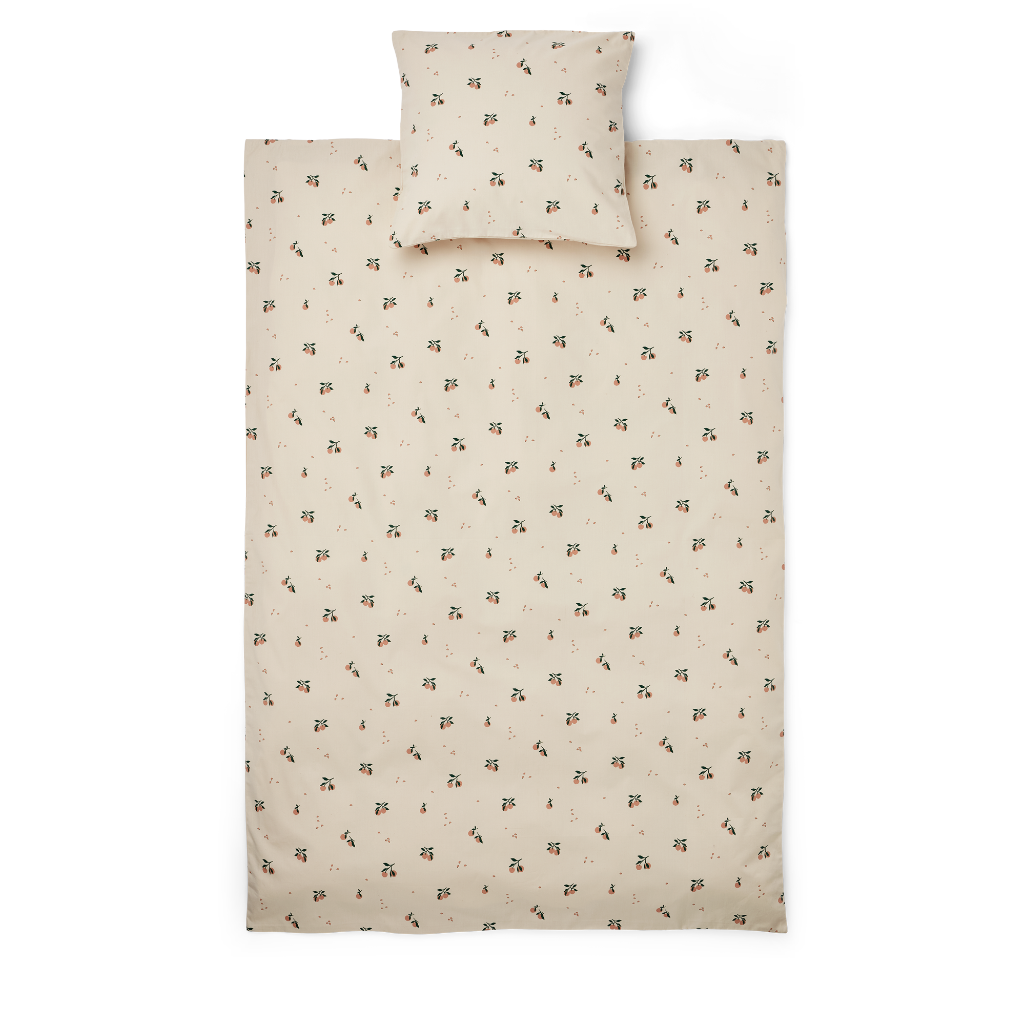 Liewood Carl Adult Printed Bedset | Peach / Sea Shell