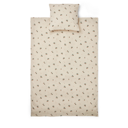 Liewood Carl Adult Printed Bedset | Peach / Sea Shell