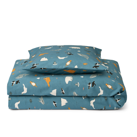 Liewood Carl Adult Printed Bedset | Arctic Sea / Ocean View