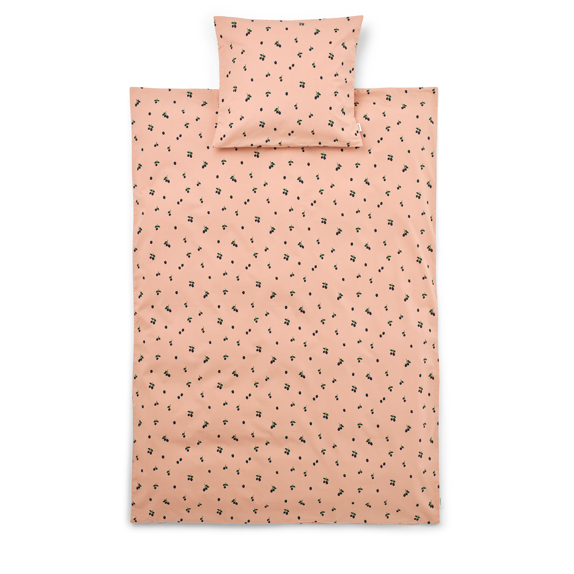 Liewood Carl Adult Printed Bedset | Berry / Pale Tuscany