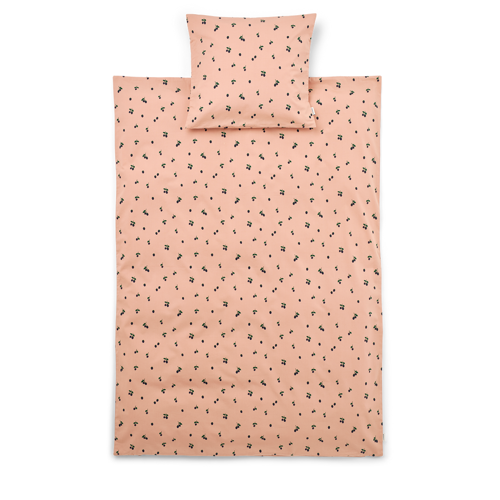 Liewood Carl Adult Printed Bedset | Berry / Pale Tuscany