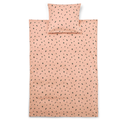 Liewood Carl Adult Printed Bedset | Berry / Pale Tuscany