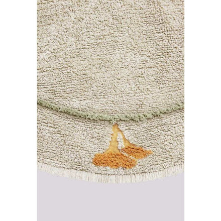 * Lorena Canals Machinewasbaar Tapijt Rond Rug Ø140cm | Chanterelle