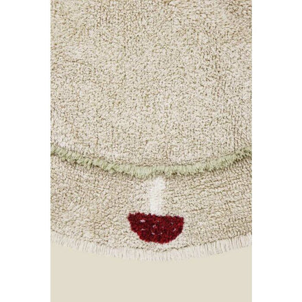 * Lorena Canals Machinewasbaar Tapijt Rond Rug Ø140cm | Chanterelle