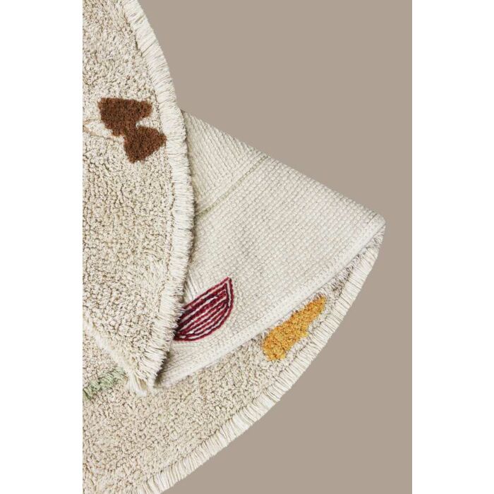 * Lorena Canals Machinewasbaar Tapijt Rond Rug Ø140cm | Chanterelle