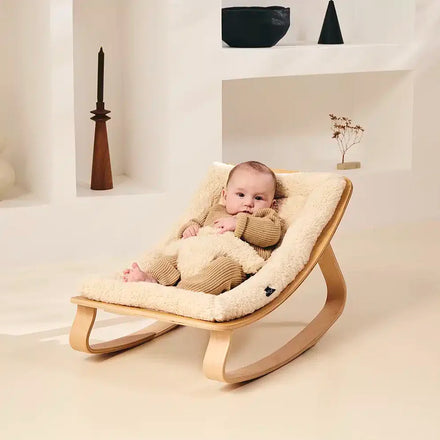 Charlie Crane LEVO Baby Rocker - Fur Milk