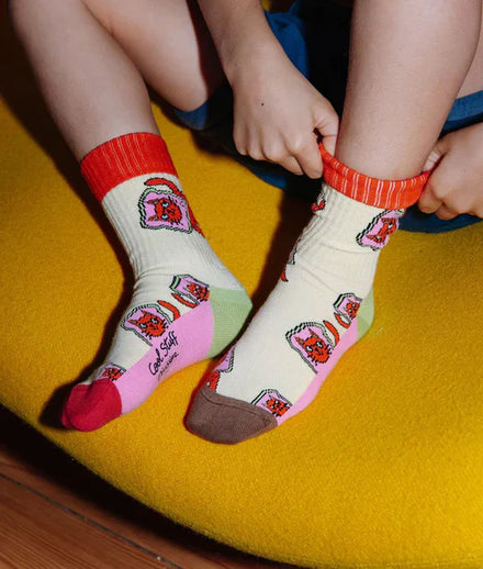 Hello Hossy Kousen Socks Cats Set 3 paar