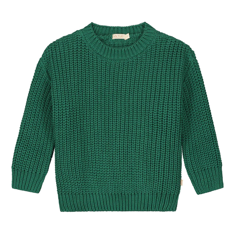 Yuki Chunky Knit Sweater | Leaf