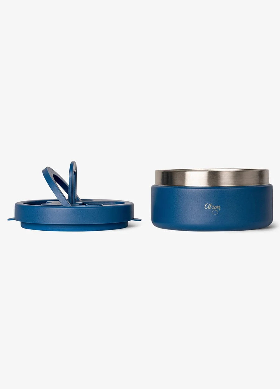 Citron RVS Thermo Food Jar 400ml | Dark Blue