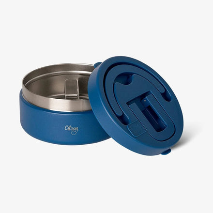 Citron RVS Thermo Food Jar 400ml | Dark Blue