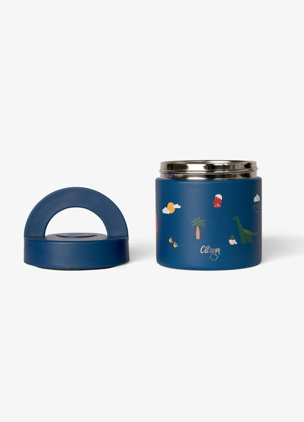 Citron RVS Thermo Food Jar 350ml | Dino