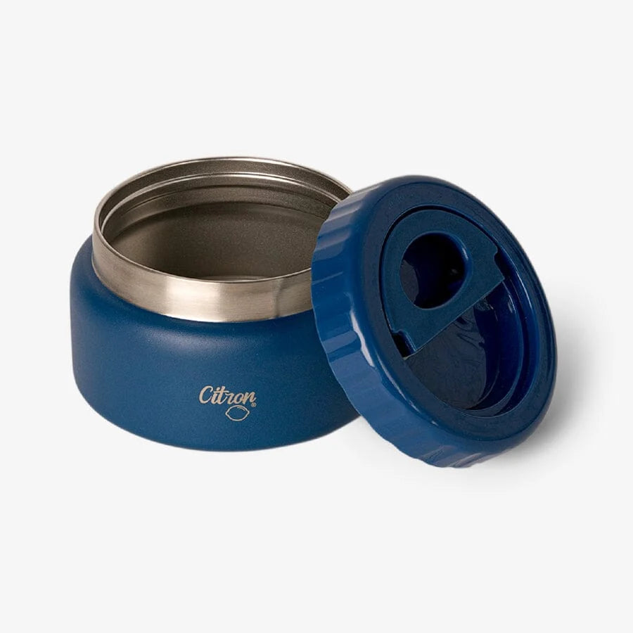 Citron RVS Thermo Food Jar 250ml | Dark Blue