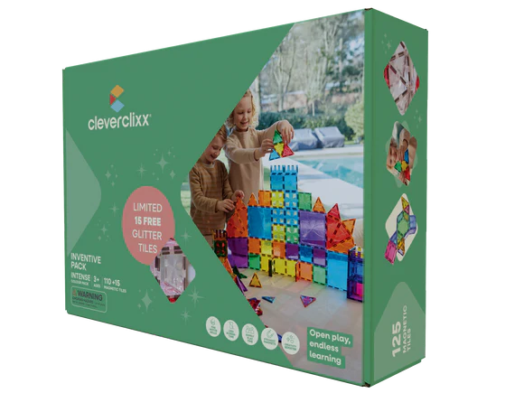 Cleverclixx Inventive Pack Intense | 110 Stuks + 15 GRATIS Glittertegels