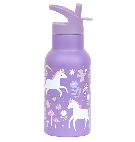 A Little Lovely Company Stainless Steel Drinkfles | Unicorn Dreams