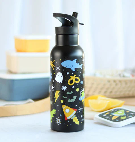A Little Lovely Company RVS Drinkfles 500ml | Ruimte
