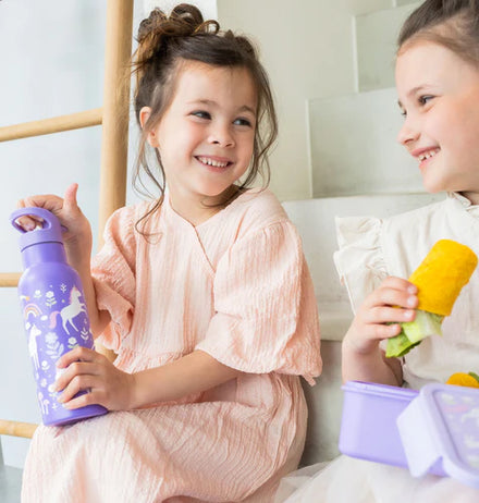 A Little Lovely Company Stainless Steel XL Drinkfles | Unicorn Dreams