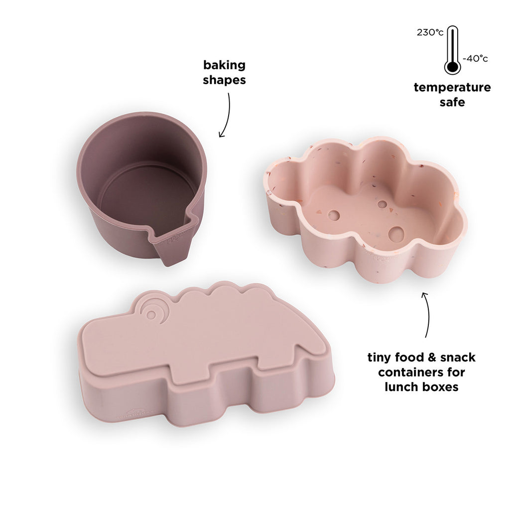 Done By Deer Silicone Vormen 3PCS | Happy Clouds Powder