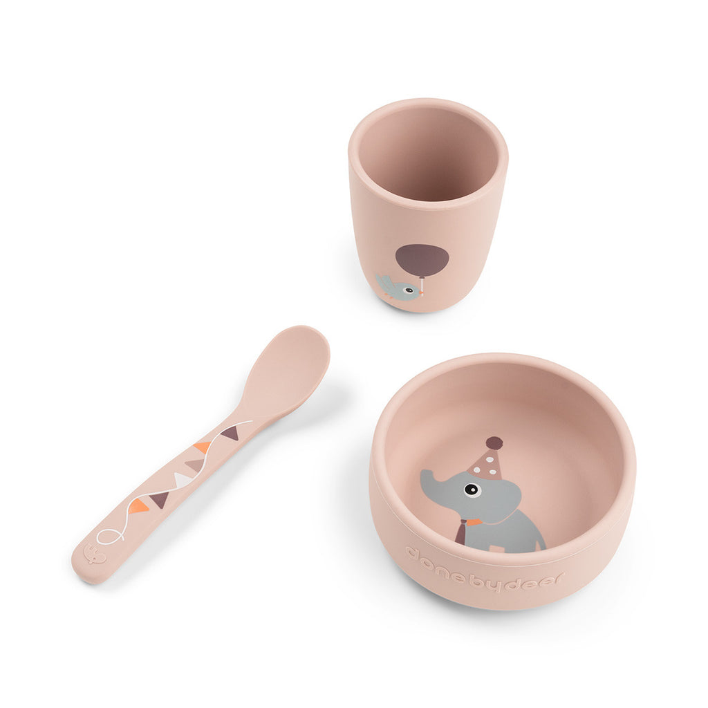 Done By Deer Stick & Stay First Meal Set | Celebration Powder