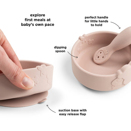 Done By Deer Stick & Stay Learning Meal Set | Sheepy Powder