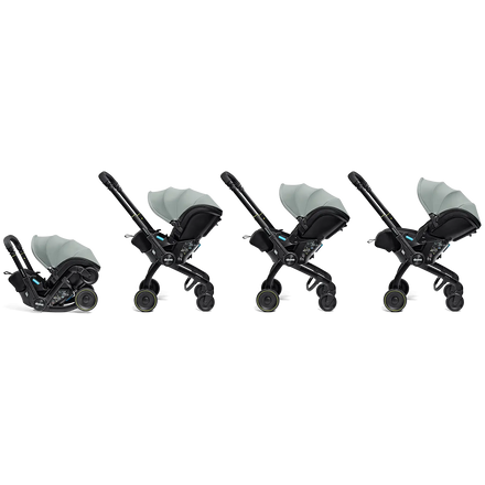 Doona X Infant Autostoel (omvormbaar tot buggy) Groep 0+ | Dusty Sage