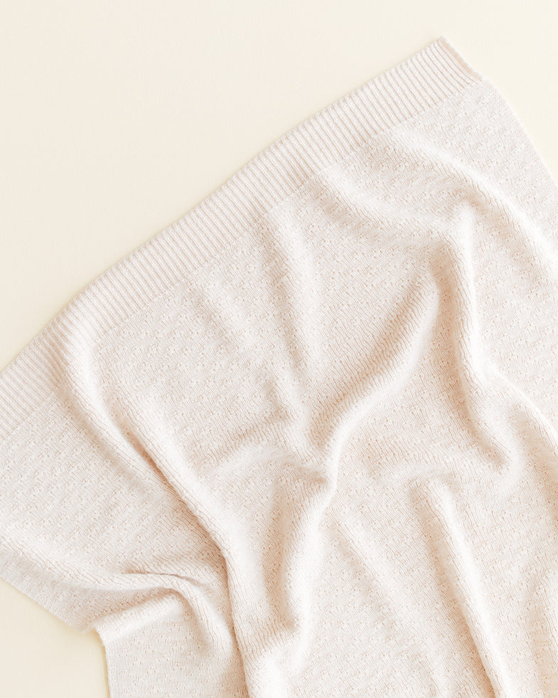 Hvid Deken Blanket Dora | Cream