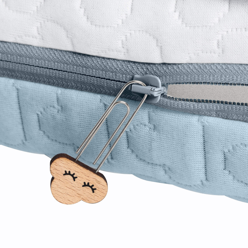 Aerosleep Premium matraspakket anti-reflux, detail van de rits