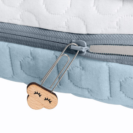 Aerosleep Premium matraspakket anti-reflux, detail van de rits