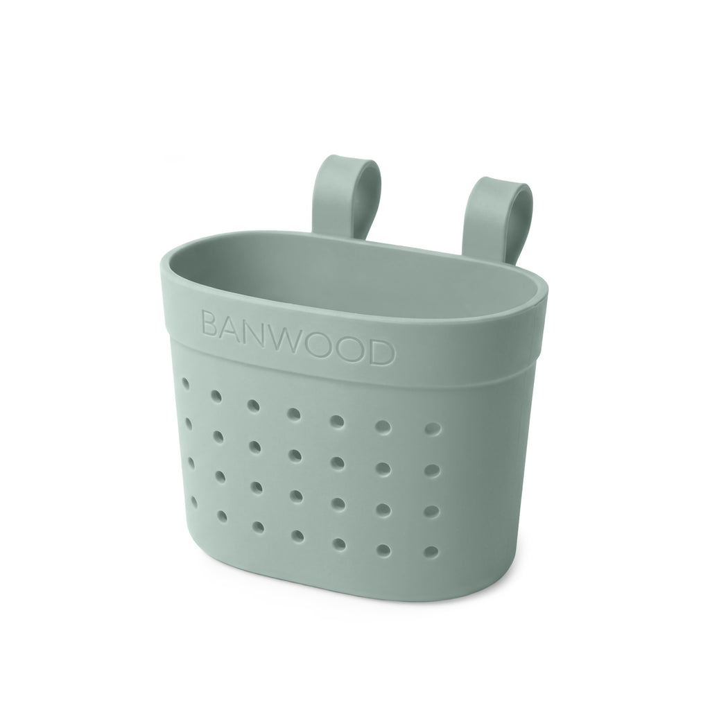 Banwood Fietsmandje Pin & Ride Clay, fietsmandje voor kinderen bij De Gele Flamingo