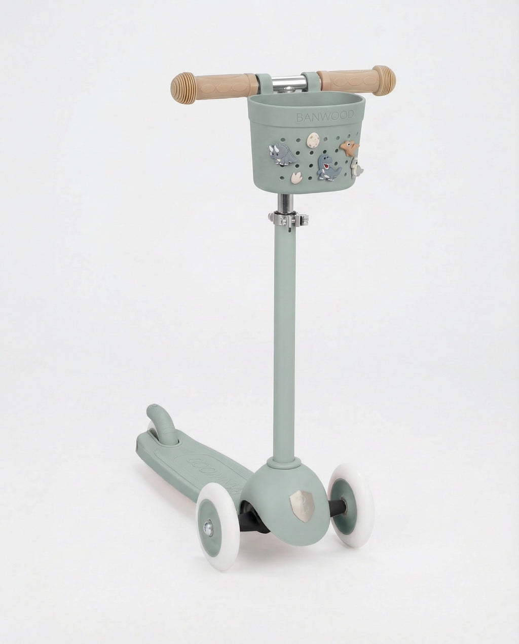 Banwood Fietsmandje Pin & Ride Clay, 17,8 x 10,6 x 13,8 cm, te koop bij De Gele Flamingo