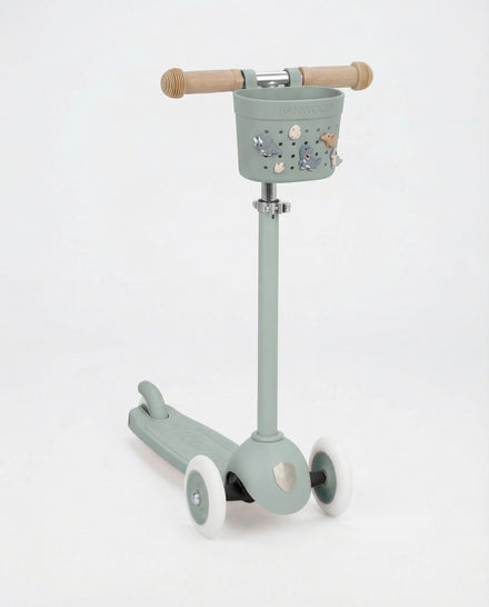 Banwood Fietsmandje Pin & Ride Clay, 17,8 x 10,6 x 13,8 cm, te koop bij De Gele Flamingo