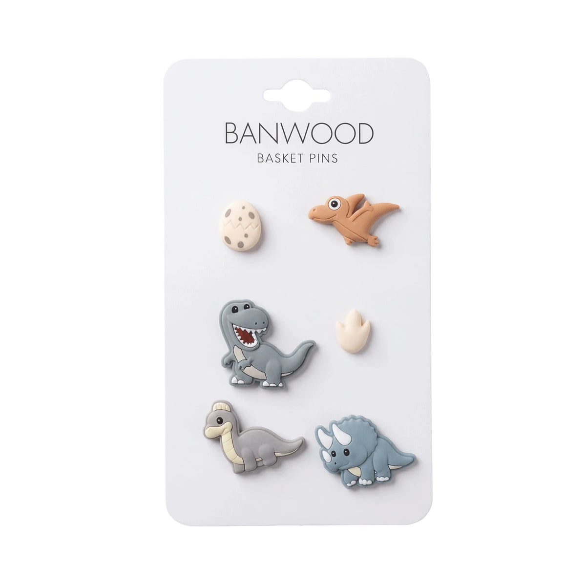 Banwood Pins voor Fietsmandje Dino, fietsaccessoire bij De Gele Flamingo