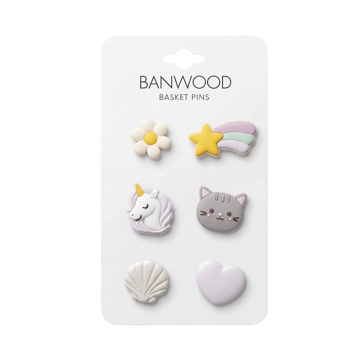 Banwood Pins voor Fietsmandje Magic, magische fietspins bij De Gele Flamingo