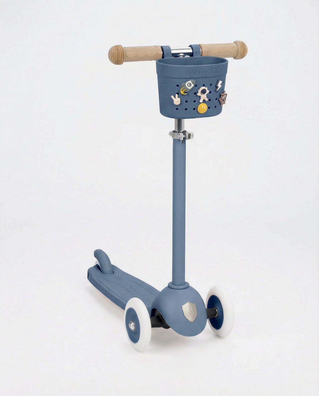 Banwood Pins voor Fietsmandje Space van De Gele Flamingo, speciaal ontworpen voor de Banwood Pin & Ride Basket.