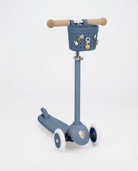 Banwood Pins voor Fietsmandje Space van De Gele Flamingo, speciaal ontworpen voor de Banwood Pin & Ride Basket.