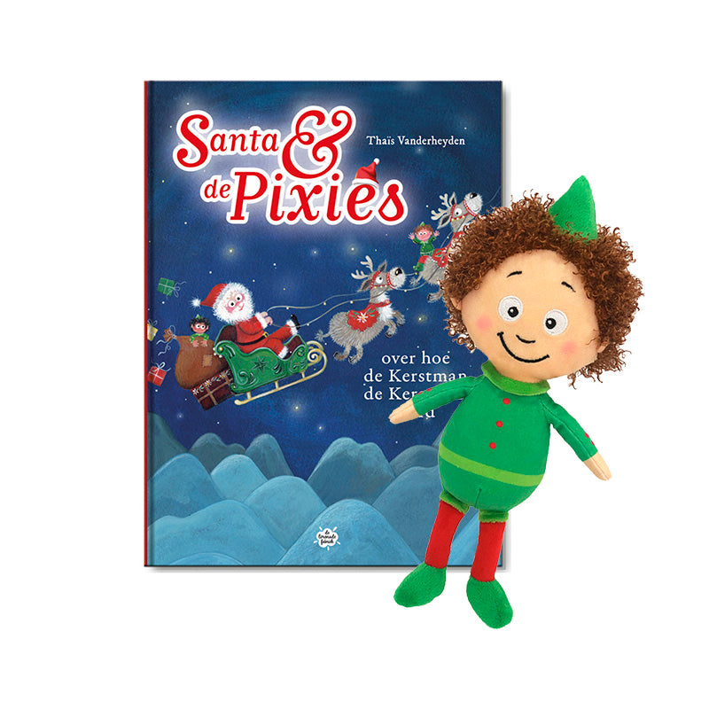 De Spiekpietjes Hoe De Kerstman De Kerstman Werd + Pop Pixie, het volledige pakket met boek en popje
