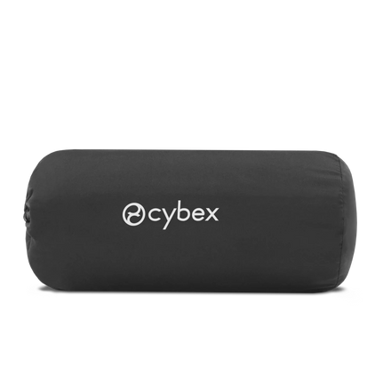 CYBEX Reistas zwart, opgevouwen in het opbergzakje
