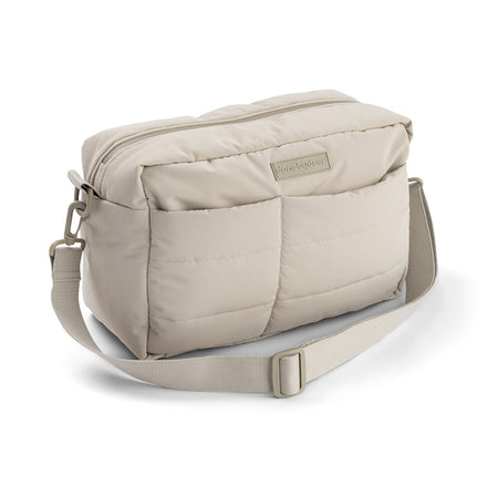 Done By Deer Quilted Stroller Bag luiertas buggy organizer Sand