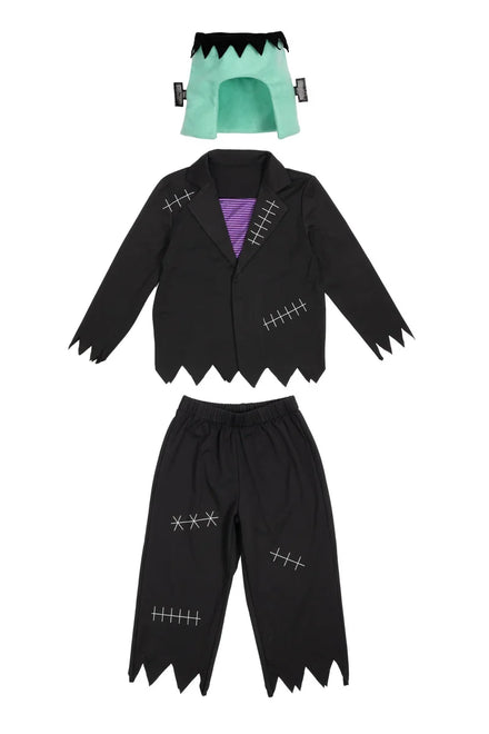 Great Pretenders Monster Mash kostuum met top, broek en hoofddeksel