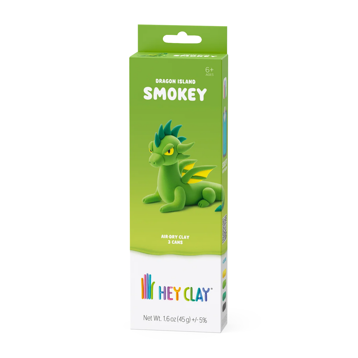 Hey Clay Boetseerklei | Dragon Island Smokey (3 potjes)