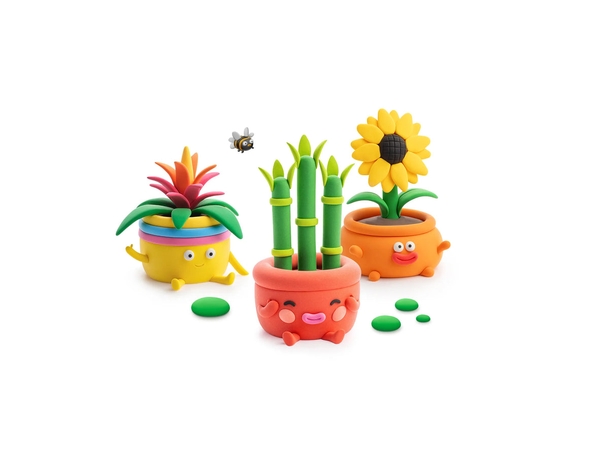 Hey Clay Boetseerklei | Plant Friends (15 potjes)