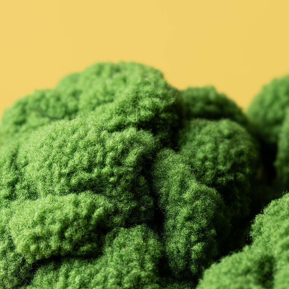 Jellycat Amuseables Broccoli, zittende broccoli met gezichtje