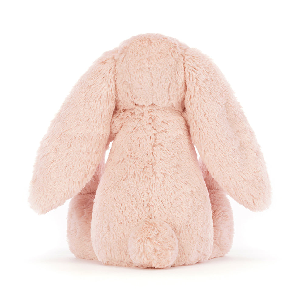 Jellycat Bashful Blush Bunny knuffelkonijn zacht roze, rugzijde