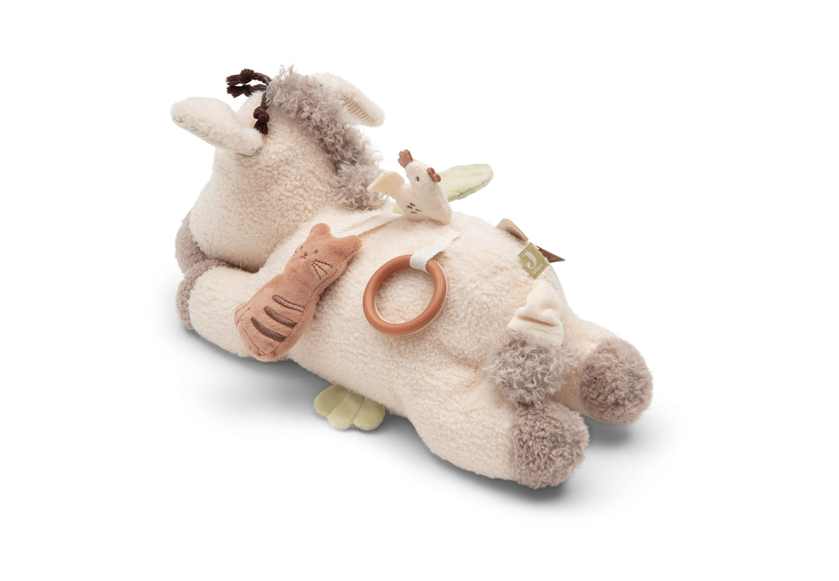 Jollein activiteiten knuffel Donkey Dinky van 36 cm